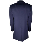 Made in Italy Blue Wool Men Jacket