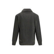 Brooksfield Green Fleece Wool Cardigan