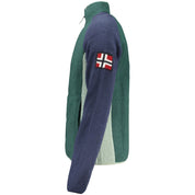 Norway 1963 Green Polyester Men Sweater