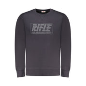 Rifle Blue Cotton Men Sweater