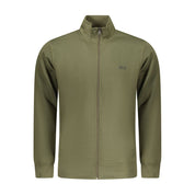 Rifle Green Cotton Men Sweater