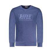 Rifle Blue Cotton Men Sweater