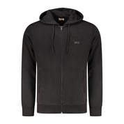 Rifle Black Cotton Men Sweater