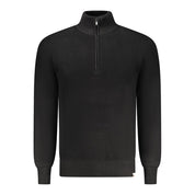 Rifle Black Nylon Men Sweater
