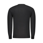 Rifle Black Wool Men Sweater