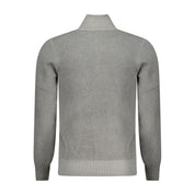 Rifle Gray Nylon Men Sweater