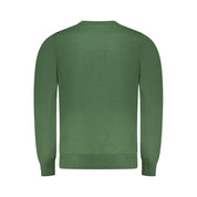 Rifle Green Wool Men Sweater