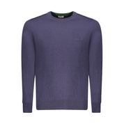 Rifle Blue Wool Men Sweater