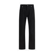 Stone Island Black Cotton Jeans Denim
