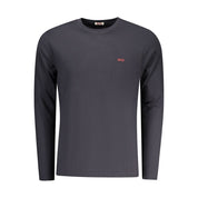 Rifle Blue Cotton Men T-Shirt