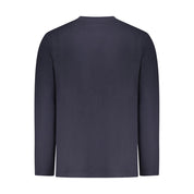 Hugo Boss Blue Cotton Men Sweater