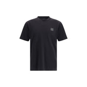 Stone Island Black Cotton T-Shirt
