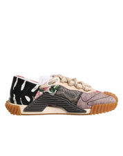 Dolce & Gabbana Multicolor Logo Low Top NS1 Sneakers Shoes