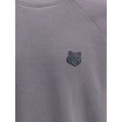 Maison Kitsuné Gray Cotton Sweatshirt