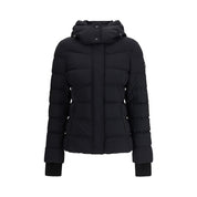 Moose Knuckles Black Nylon Coat