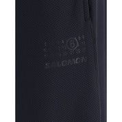 MM6 Black Polyester Athletic Pants