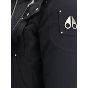 Moose Knuckles Black Cotton Clothing