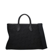 Salvatore Ferragamo Black Fabric Handbag