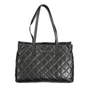Mario Valentino Nero Poliuretano Woman Shoulder Bag