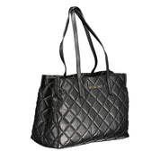 Mario Valentino Nero Poliuretano Woman Shoulder Bag