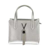 Mario Valentino Gray Polyethylene Women Handbag