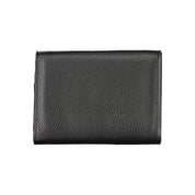 Mario Valentino Black Polyurethane Women Wallet