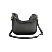 Mario Valentino Black Polyurethane Women Handbag