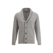 Brooksfield Gray Fleece Wool Cardigan