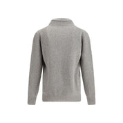 Brooksfield Gray Fleece Wool Cardigan