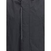 Herno Black Polyester Parka