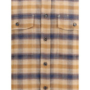 Brioni Multicolor Cotton Pattern Shirt