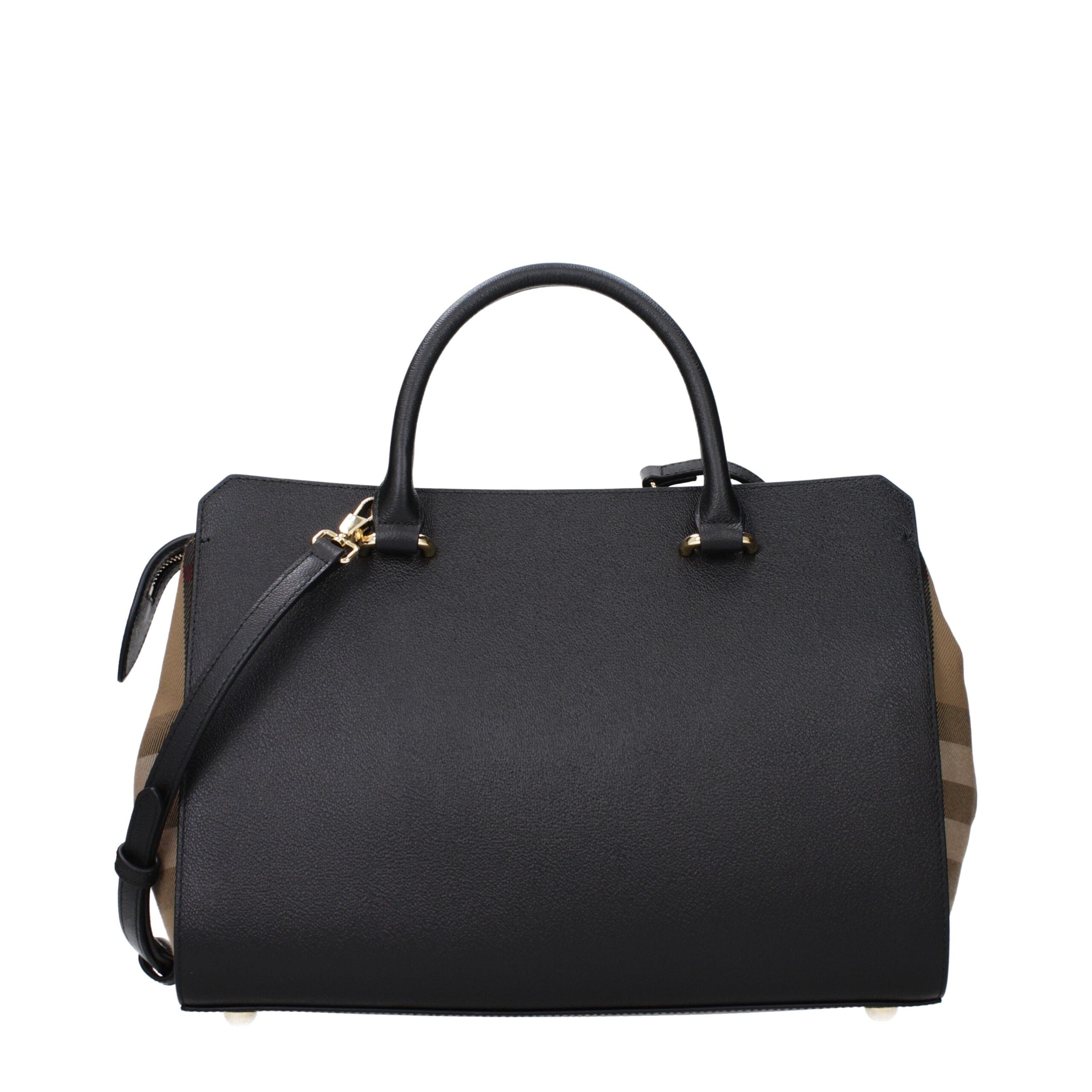 Burberry Black Leather Handbag