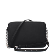 Michael Kors Black Leather Crossbody Bag