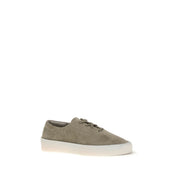 Fear Of God Beige Leather Low Top Sneakers