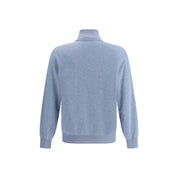 Brunello Cucinelli Light Blue Cashmere Cashmere Sweater