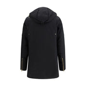 Moose Knuckles Black Cotton Parka
