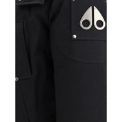 Moose Knuckles Black Cotton Parka