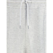 Brunello Cucinelli Gray Cotton Joggers (Workout Pants)