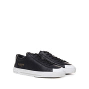 Valentino Garavani Black Calfskin Low Top Sneakers