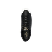 Valentino Garavani Black Calfskin Low Top Sneakers