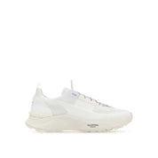 Valentino Garavani White Fabric Athletic Sneakers