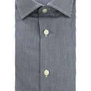 Baldinini Trend Blue Cotton Men's Shirt