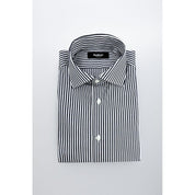 Baldinini Trend Blue Cotton Men Shirt