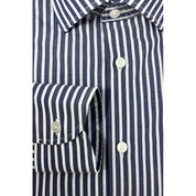 Baldinini Trend Blue Cotton Men Shirt