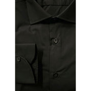 Baldinini Trend Black Cotton Men Shirt