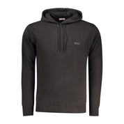 Rifle Black Cotton Sweatshirt