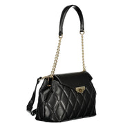 Mario Valentino Nero Polyurethane Women Shoulder Bag