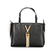 Mario Valentino Black Polyurethane Women Handbag