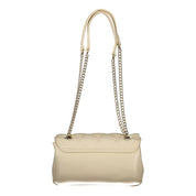 Mario Valentino Beige Polyurethane Women Handbag