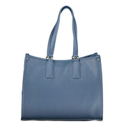 Mario Valentino Blu Polyurethane Women Handbag